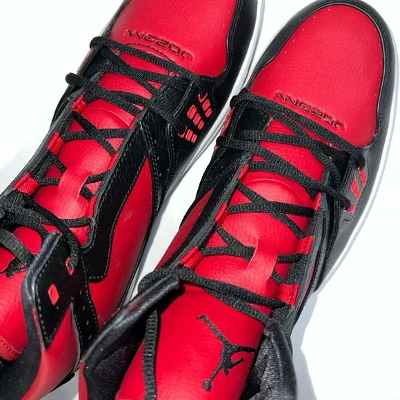 Like New Air Jordan 1 Flight Mid Bred Sneakers - Picture 3 of 11